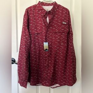 NWT red mountain shirt